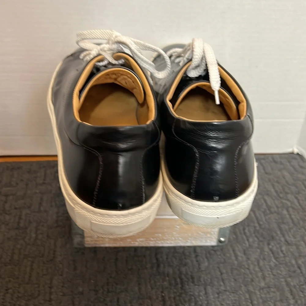 Mercanti Fiorentini Black 7939 Leather Sneaker Sz 12 Common Projects